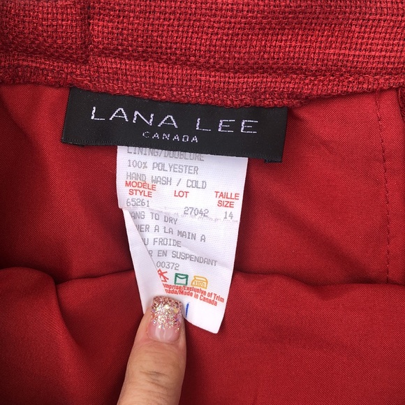 Vintage Lana Lee 3 piece Skirt Suit Made in Canada - Picture 9 of 15